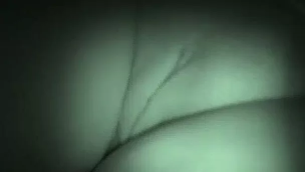 My shy girlfriend masturbating in the dark room on cam