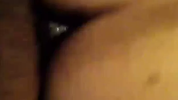 See me hammering my mature BBW ebony wife's cunt doggystyle