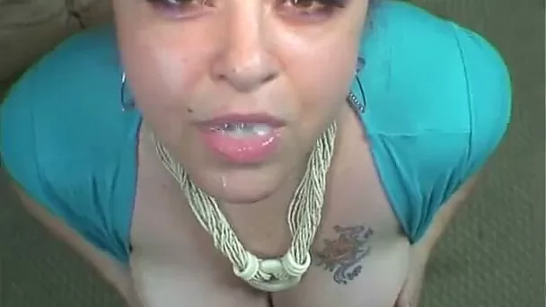 Fat and slutty redhead girl with big tits gives me head