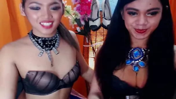 Two Hot Amateur Shemale Having Anal Sex