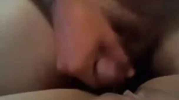 This slut wants some sperm on her pussy and she loves a good mish fuck