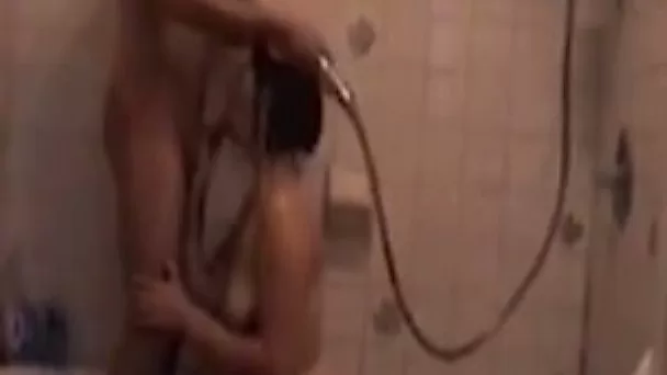 Lusty girlfriend of my buddy wanna be fucked right in the shower