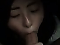 Lovely looking Asian girlfriend of my buddy keeps on sucking his dick