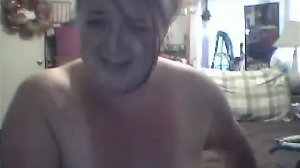 Wondrous giant breasted SSBBW has a dildo to pet her wet pussy