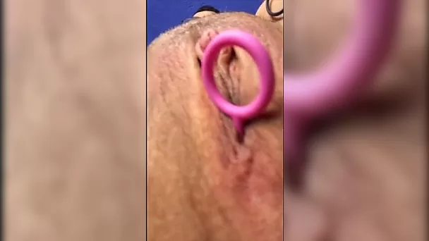 Awesome closeup vid of naughty bitch teasing her wet slit