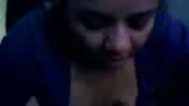 My cute brunette babe on the POV video blowing my dick