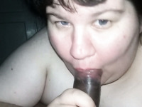 This fat bitch can become promiscuous within seconds and she gives nice head