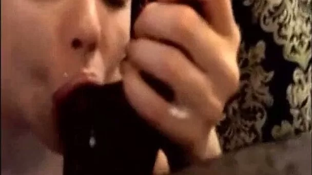Damn she turns me on and this horny nympho knows how to give a blowjob
