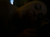My flirtatious girlfriend gives me an amazing blowjob