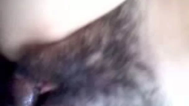 Missionary style fucking hairy pussy of my petite Latina gf