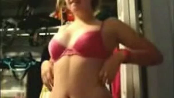 Self taped hot video of my thick 18 yo gf stripping