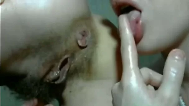 Shameless amateur temptresses doing lesbian stuff and having fun on camera