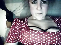 Shy BBW chick finally showed me her boobs on webcam