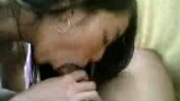 Captivating Malay teen Ana blows my dick before riding on top