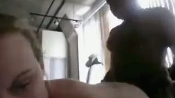 Solid built black dude with monster cock fucked me hard from behind