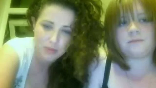 Two slutty nymphos with big tits put on an amazing show for me