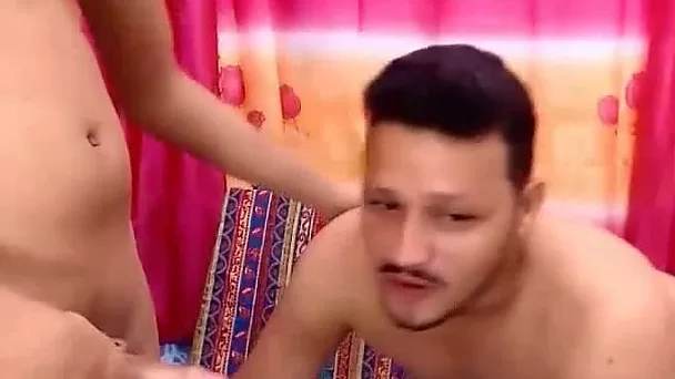Guy Has A Good Time Sucking Tranny Cock