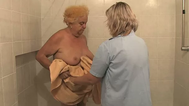 Fat bitches with big boobs are finally ready for hot lesbian sex