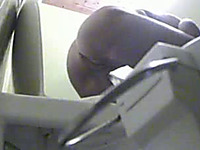 Hidden cam video of my neighbor MILF taking a piss