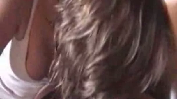 Sultry bosomy wife of my coworker gives me a head