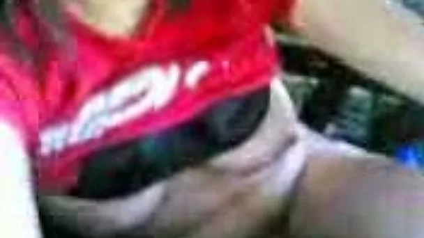 Sexy Arabic teen cutie in the car agrees to suck my cock