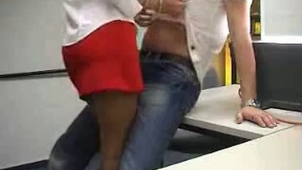 She just wanted wild sex in the office during lunch time