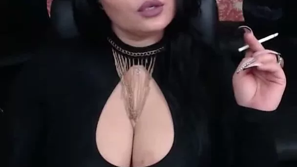 This sultry lady has juicy mouth watering boobs and she is so naughty