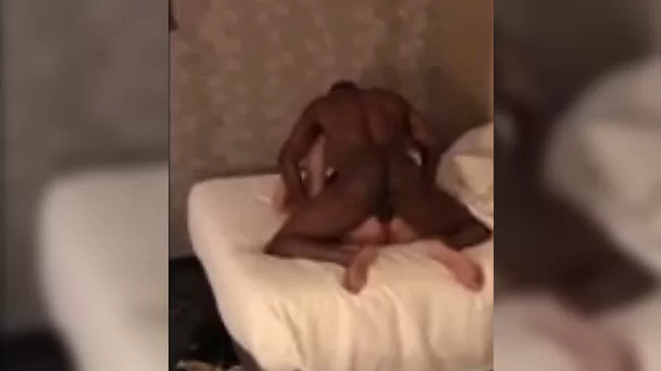 This woman loves every minute of fucking and she is a true black cock addict