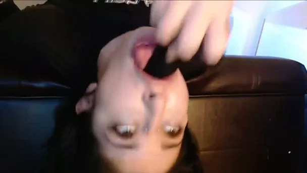 Sloppy Messy Deep Throating - Find Her on CamSeed