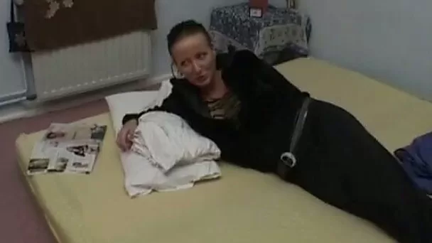 Terrible mature nasty whore gives an interview on cam