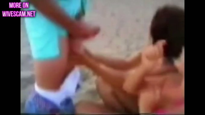 Amateur British Go Dogging On A Spanish Beach Mylustcom Video