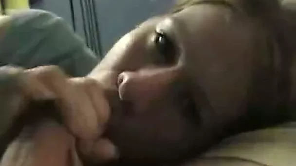 Big juicy dick of her boyfriend tastes so good for her