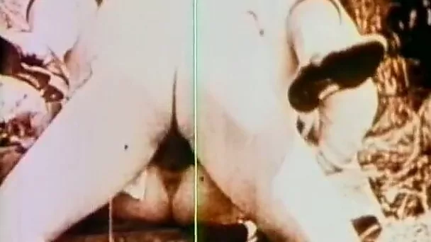 Prehistoric vintage porn in the forest with old whore