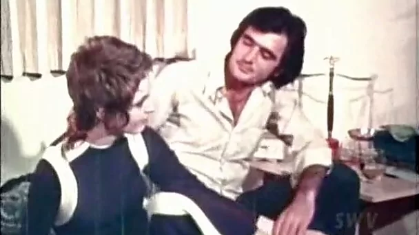 Vintage porn compilation with blowjob scene and lovely seduction