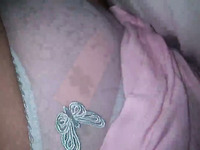 My Swedish ex GF showed her hairy pussy through transparent panties
