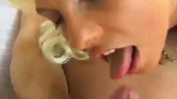 Shameless blonde hooker adores big cock inside her