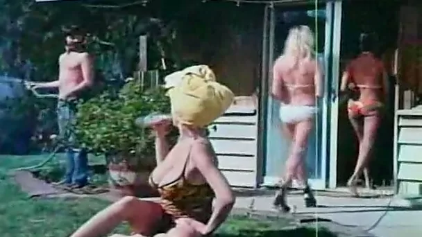 Two horny and sexy babes getting pleased by their friend