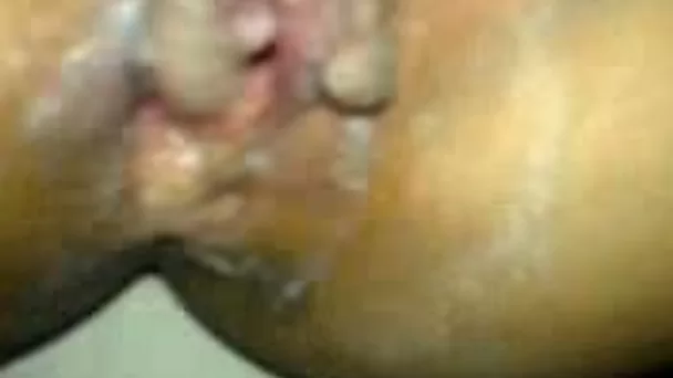 Dirty hairy creamy pussy of young Thai prostitute is very tight