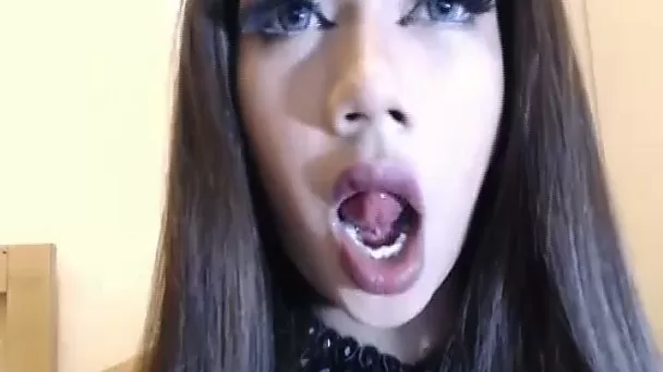 Sexy Tranny Hottie Stripping And Jerking on cam