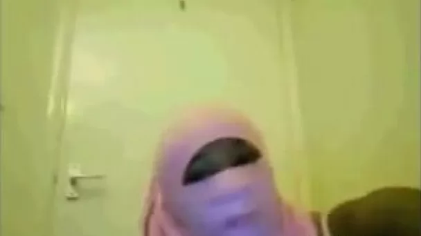 Intense Arab Flirt With A Hijab