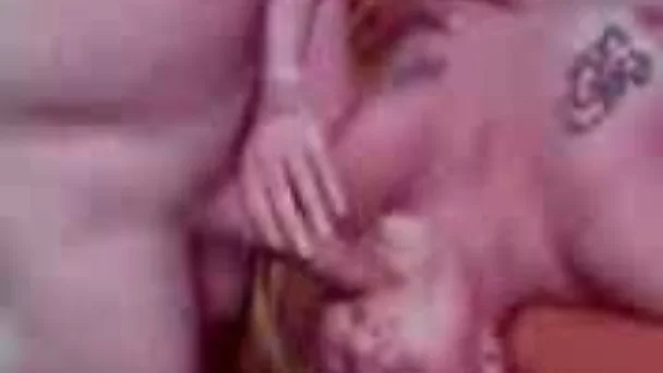 Stunning blowjob from my lewd blonde mature wife on webcam