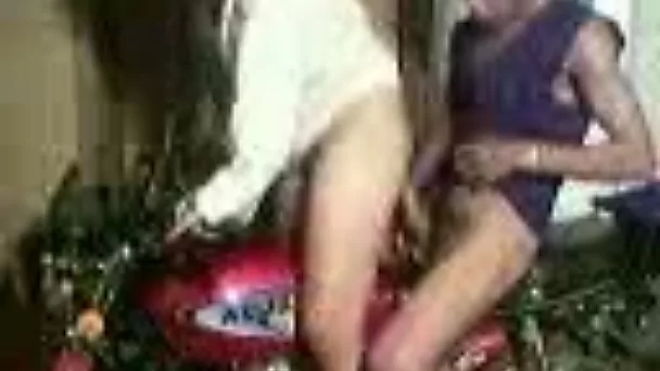 Funky style sex with my teen girlfriend on my motorbike