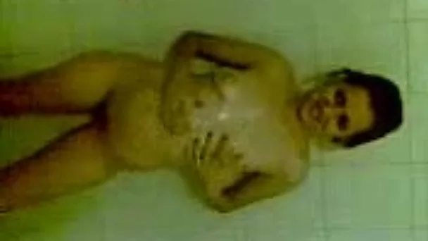 My beautiful and cute teen chick in the shower room