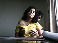 Just lewd amateur Indian couple has some great spooning