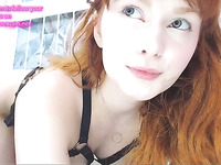 russian cam-slut redhead