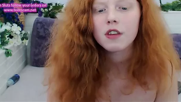 real redhead cam-slut anal