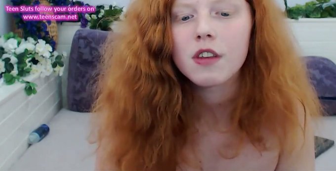 Real Redhead Cam Slut Anal Video