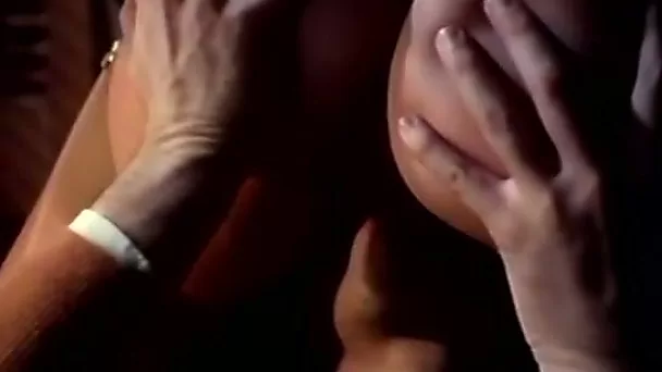 Sexy blonde babe sucks and rides hard dong in steamy vintage sex scene