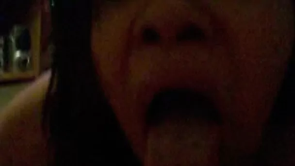 My beautiful frantic girlfriend sucked me off and swallowed