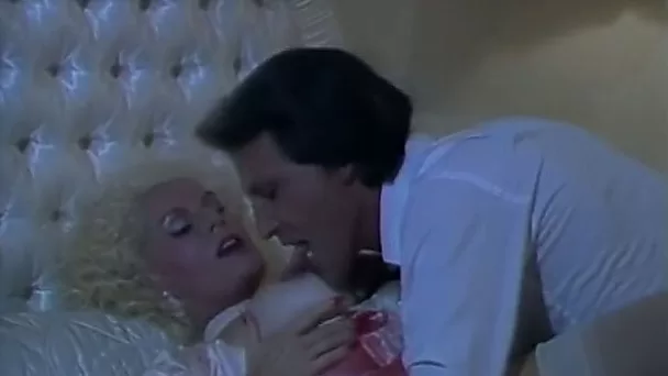 Perverted MILF Helga Sven giving a blowjob and a titjob
